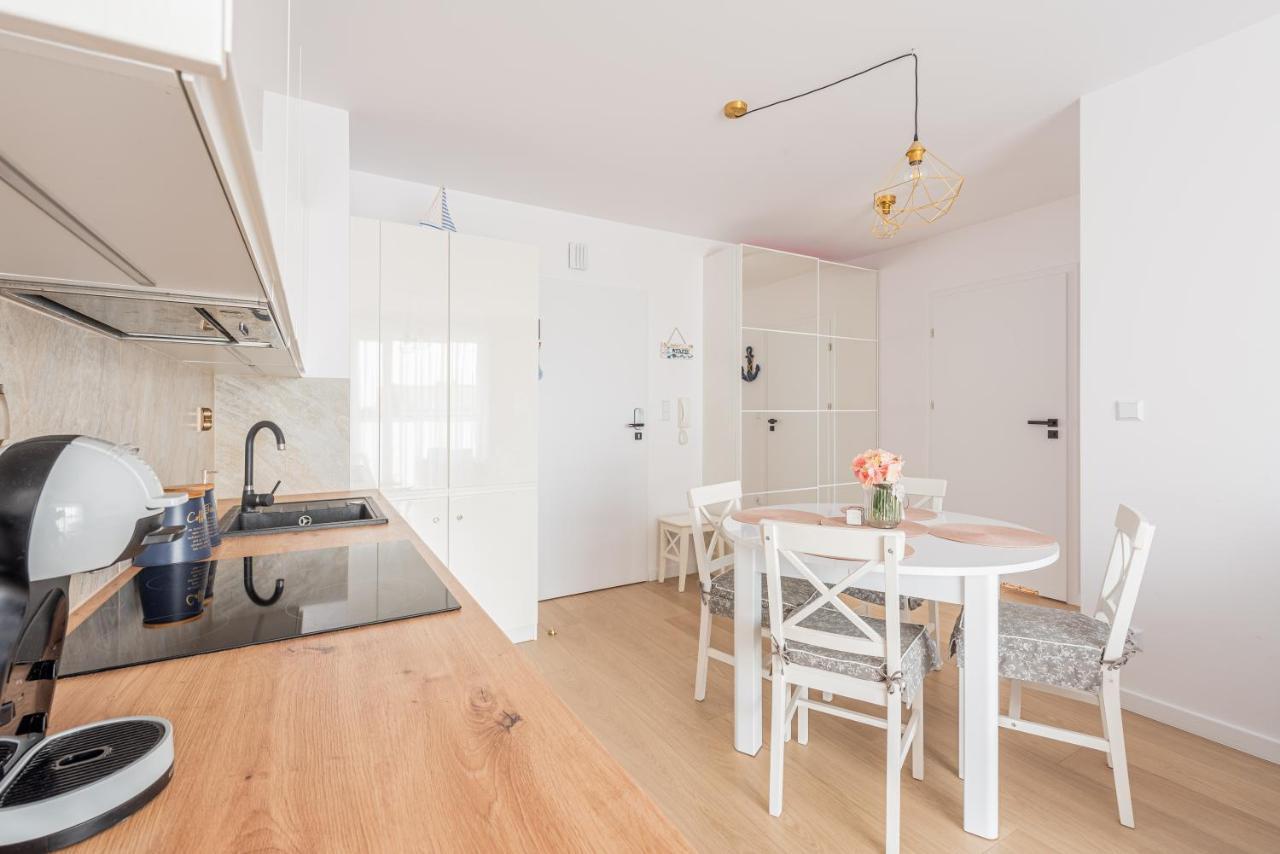 Posesja Kapitanska Apartament Ok 100 M Do Plazy Grzybowo  Dış mekan fotoğraf